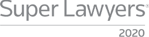 Super Lawyers 2020 Award